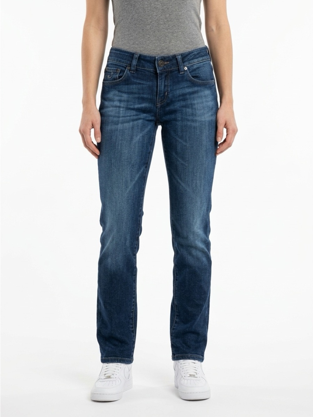 Jacob Cohen J713 Straight Leg Italian Denim Jeans Dark Blue Wash 30